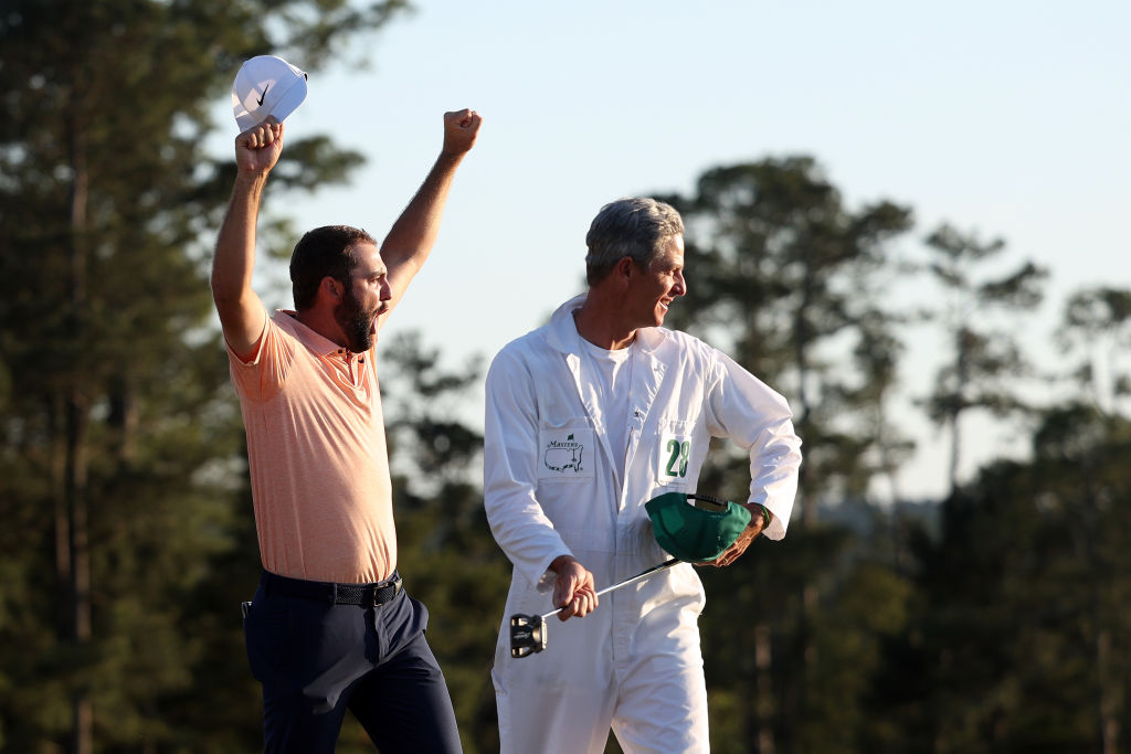 Scottie Scheffler steps up on Augusta National's back nine to claim his second Masters 